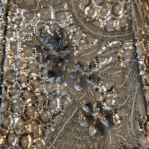 Vintage 1980s beaded and sequin